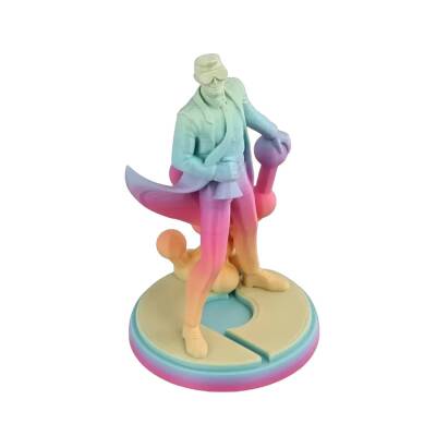 Polymaker Panchroma Satin PLA Gradient Filament Gökkuşağı - 2 data-big=