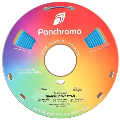 Polymaker Panchroma Transparan PLA Filament Camgöbeği - 2 data-big=
