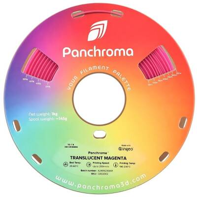 Polymaker Panchroma Transparan PLA Filament Magenta - 2 data-big=