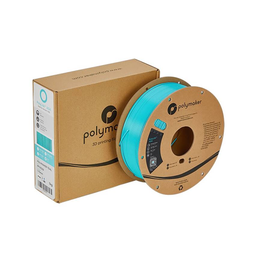 Polymaker PolyLite ASA Filament Polymaker Teal - 4