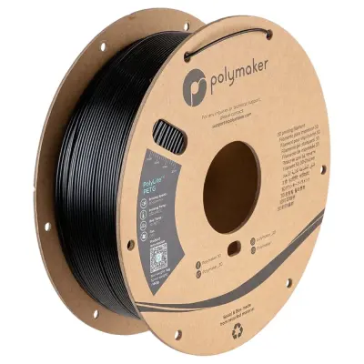 Polymaker PolyLite PETG Filament Siyah - 1 data-big=