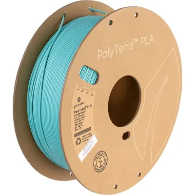 Polymaker PolyTerra Matte PLA Filament Arctic Teal - 1 data-big=