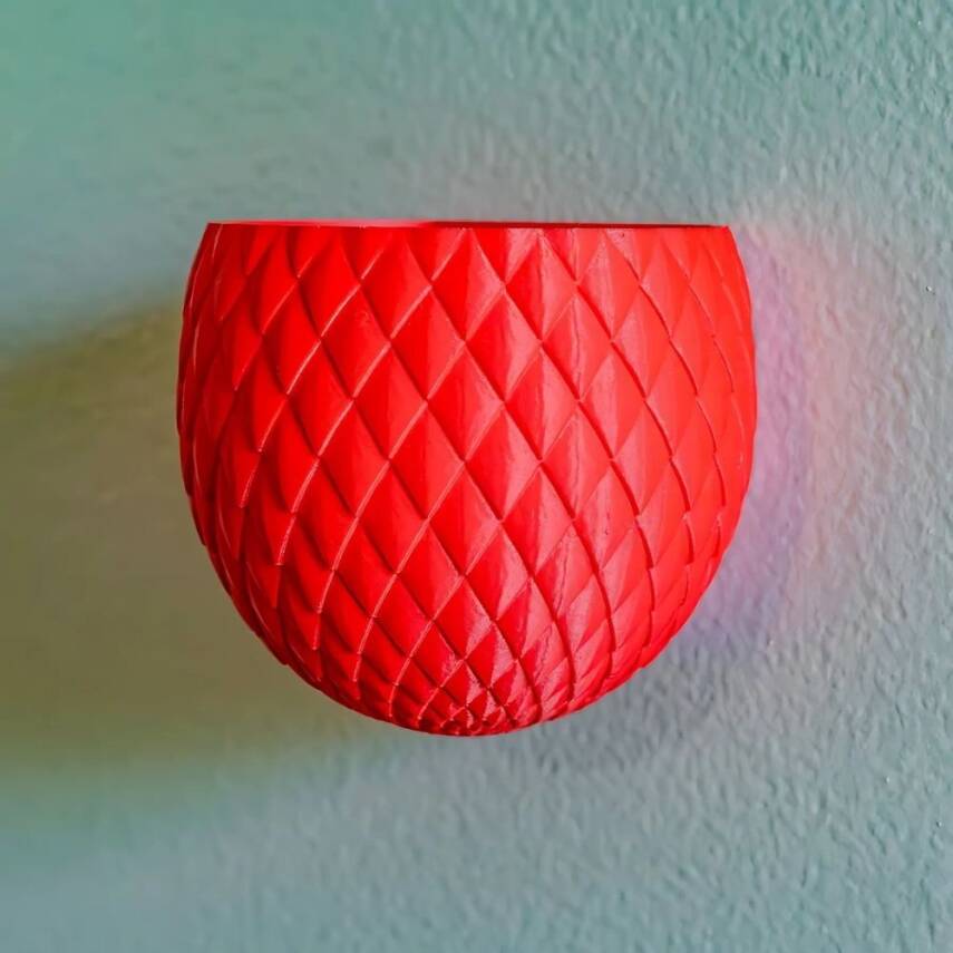 Polymaker PolyTerra Matte PLA Filament Lav Kırmızı - 5