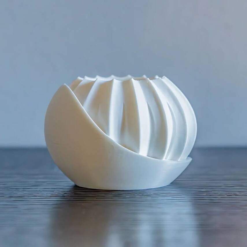 Polymaker PolyTerra Matte PLA Filament Pamuk Beyaz - 3
