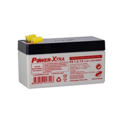 Güç - Batarya - Adaptör - Power-Xtra 12V 1.2Ah Bakımsız Kuru Akü