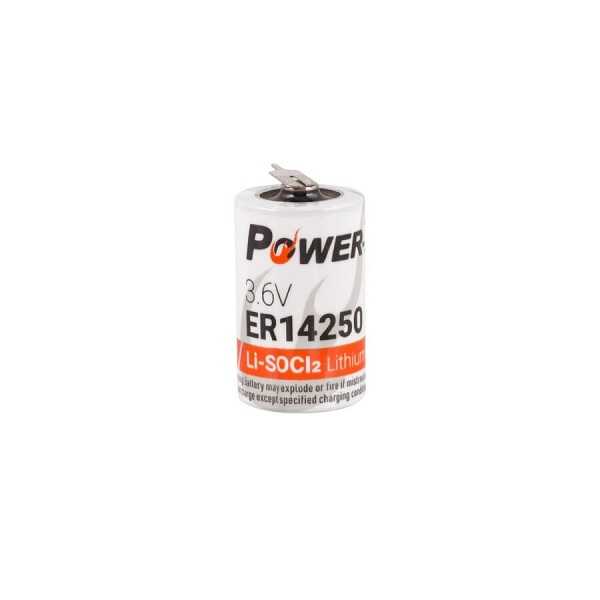 Pil - Power-Xtra 3.6V ER14250 1/2AA-3PT Li-SOCI2 Lityum Pil