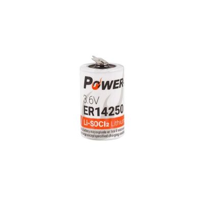 Power-Xtra 3.6V ER14250 1/2AA-3PT Li-SOCI2 Lityum Pil - 1