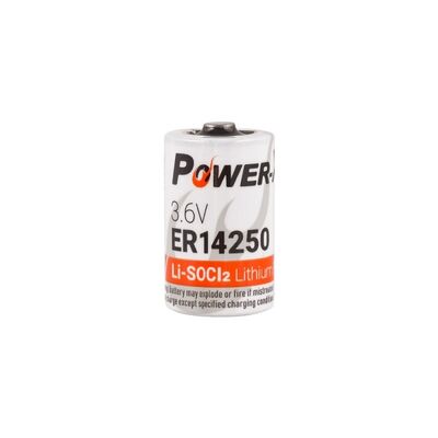 Power-Xtra 3.6V ER14250 1/2AA Li-SOCI2 Lityum Pil - 1