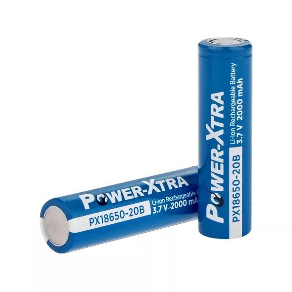 Power-Xtra 3.7V Li-ion 18650 2000 mAh Şarjlı Pil - 1