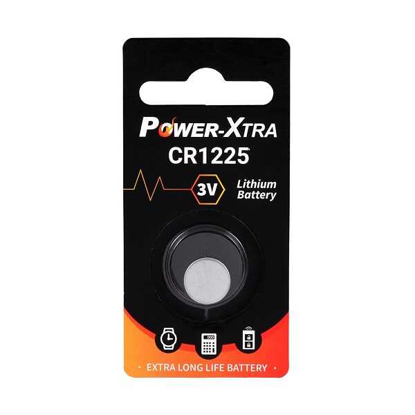 Pil - Power-Xtra CR1225 3V Lityum Düğme Pil