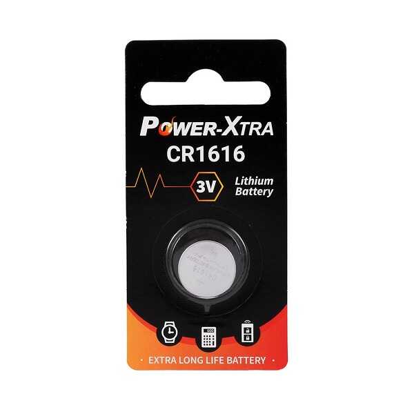 Pil - Power-Xtra CR1616 3V Lityum Düğme Pil