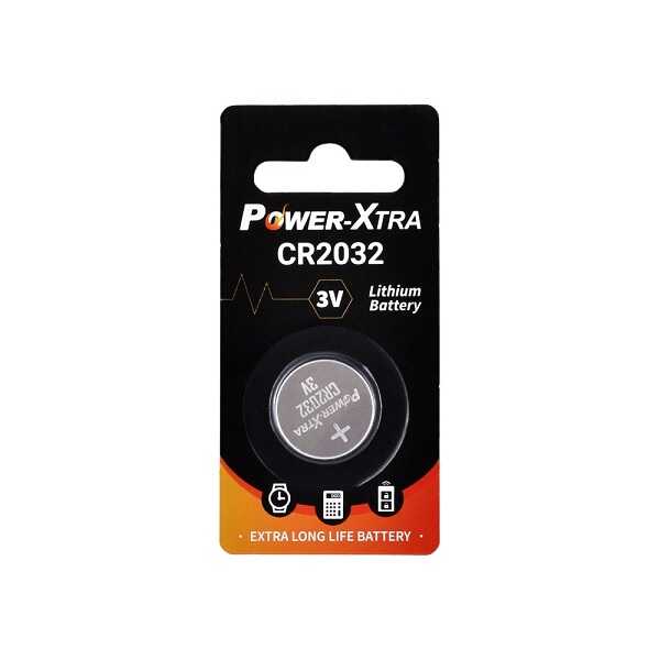 Pil - Power-Xtra CR2032 3V Lityum Düğme Pil