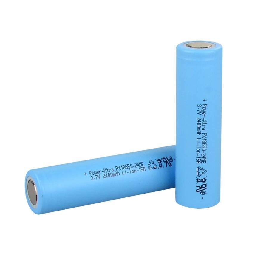 Power-Xtra PX18650-24ME - 3.7V 2400 Mah Li-ion Şarjlı Pil - 15A - 1