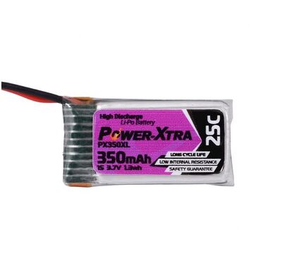 Power-Xtra PX350XL 1S 3.7V 350 mAh(25C) Li-Po Pil - 1