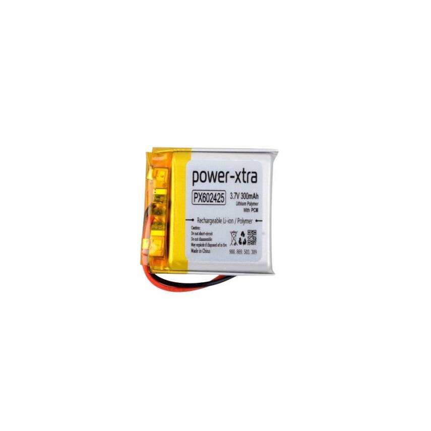 Power-Xtra PX602425 - 3.7V 300 mAh Li-Polymer Pil - Devreli - 1