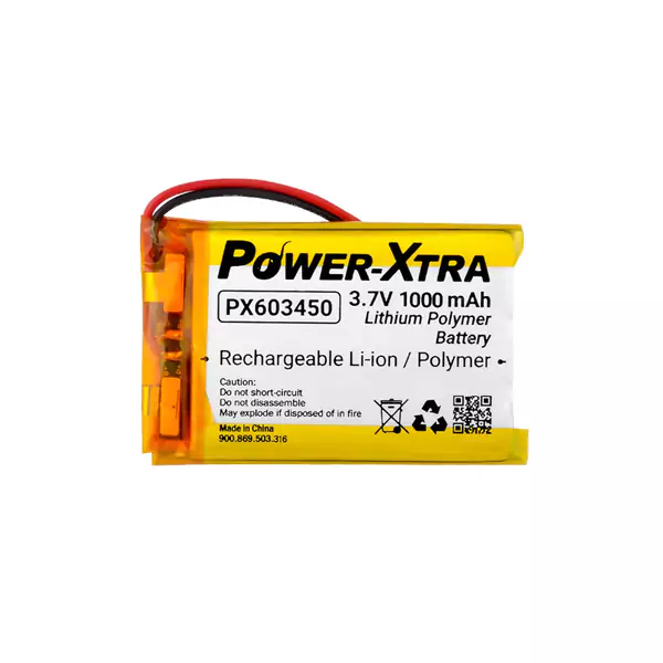 Power-Xtra PX603450 3.7V 1000mAh Li-Po Pil - Devreli - 1