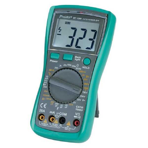 Multimetre - Proskit MT-1280 Dijital Multimetre