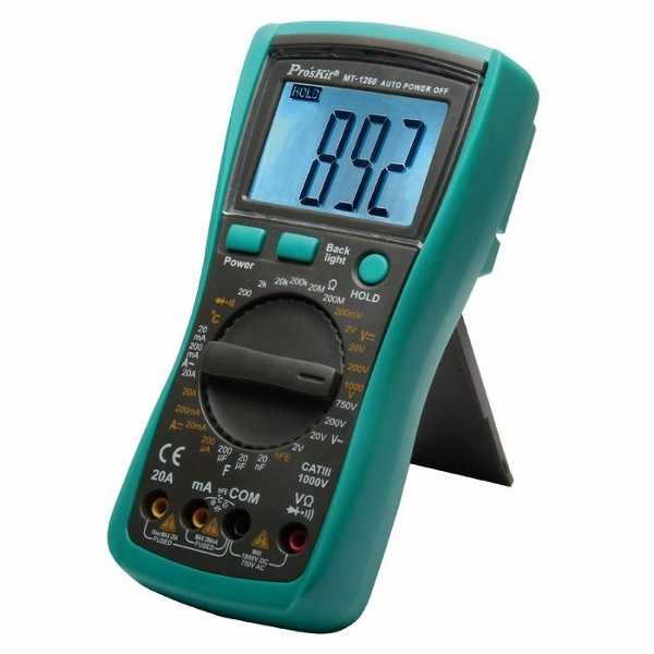 Multimetre - Proskit MT-1280 Dijital Multimetre