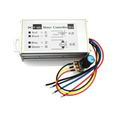 PWM DC Motor Hız Kontrol Modülü 9-60V 20A - 1 data-big=