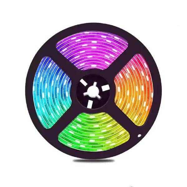 3 Çipli İç Mekan Şerit Led 5 Metre - RGB - 2
