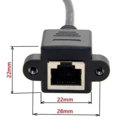 RJ45 Panel Montaj Tipi Ethernet Kablosu-30cm-Down - 2 data-big=