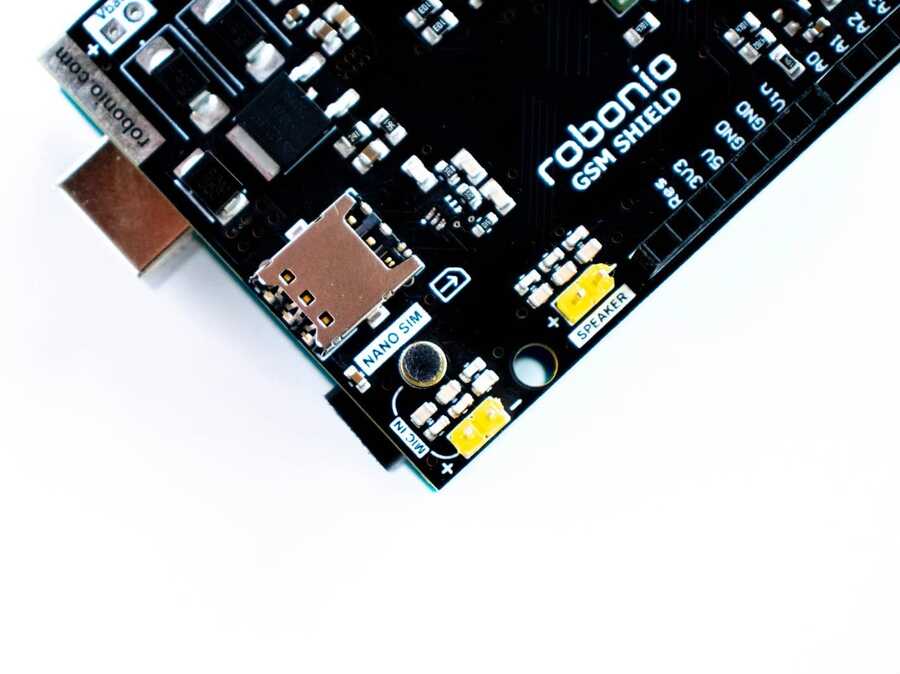 GSM Modül - Robonio GSM Shield / Arduino GSM Shield (IMEI Kayıtlıdır)