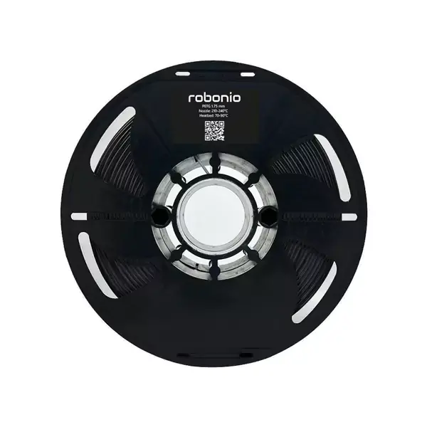 Robonio PETG Filament Siyah 1.75mm 1000gr - 2