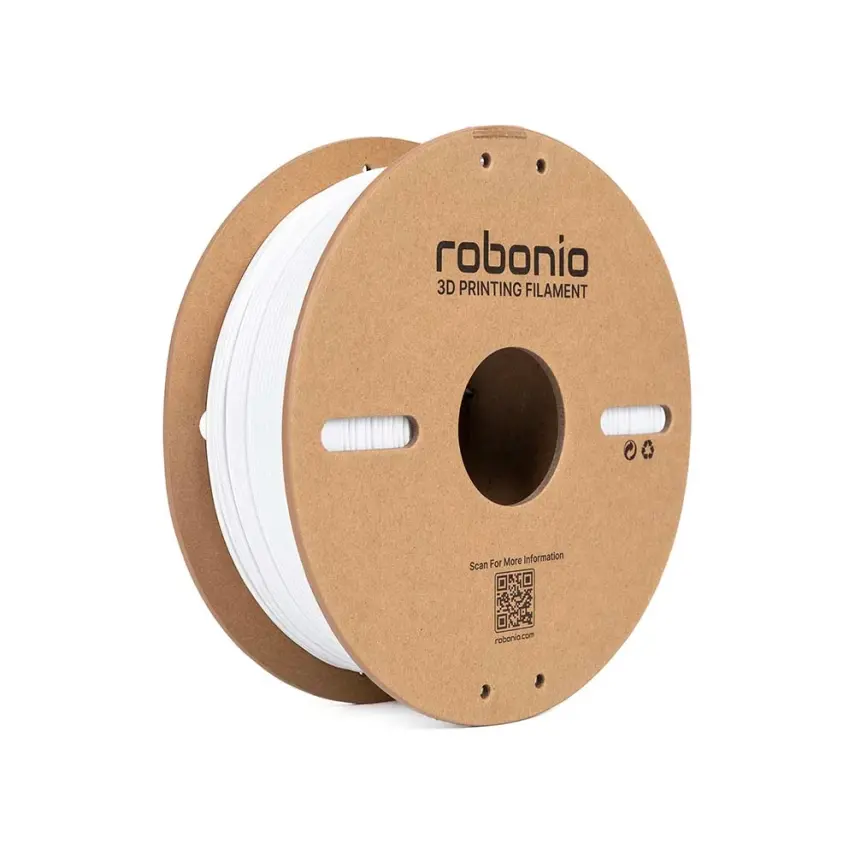 Robonio PLA Plus Filament Soğuk Beyaz 1.75mm 1000gr - 1