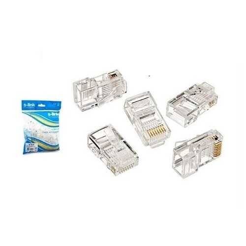 S-Link 100'lü RJ-45 Konnektör Paket (SL-COB8P ) - 1