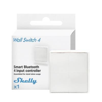 Shelly BLU 4 Butonlu Duvar Anahtarı - 1 data-big=
