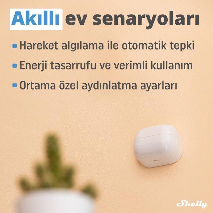Shelly BLU Motion Bluetooth Hareket Sensörü - 3