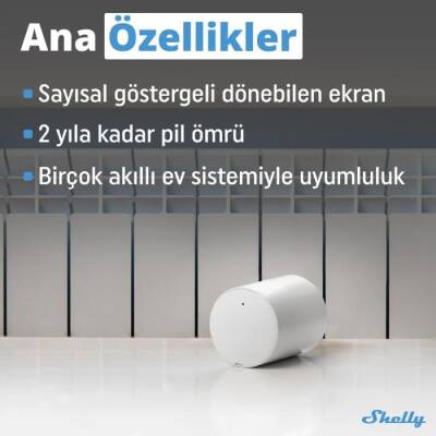 Shelly BLU TRV Akıllı Termostatik Radyatör Vanası - 3 data-big=