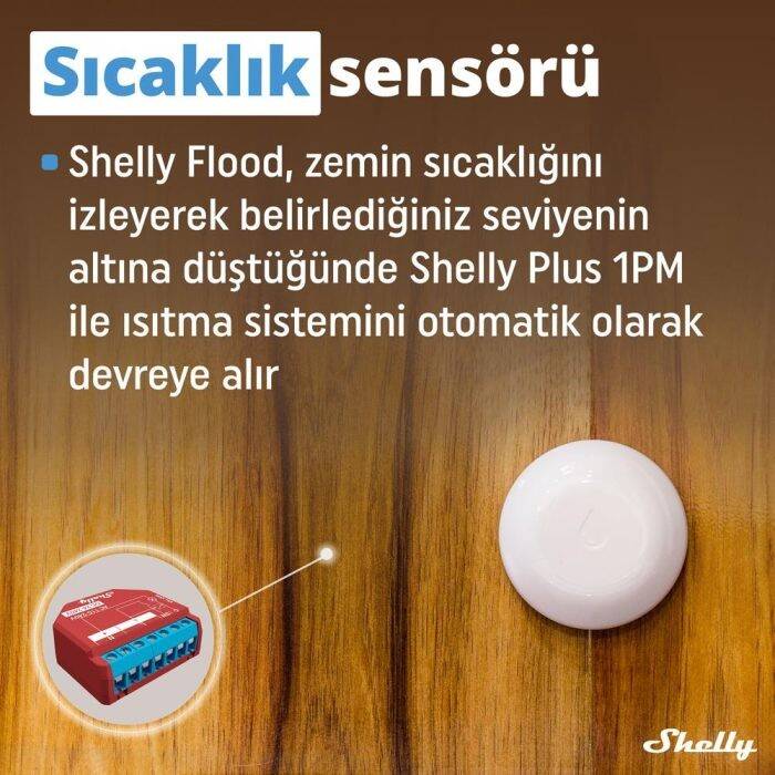 Shelly Flood Su Baskını ve Sıcaklık Sensörü - 4