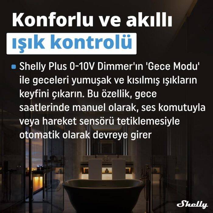 Shelly Plus 0-10V Dimmer Röle - 5