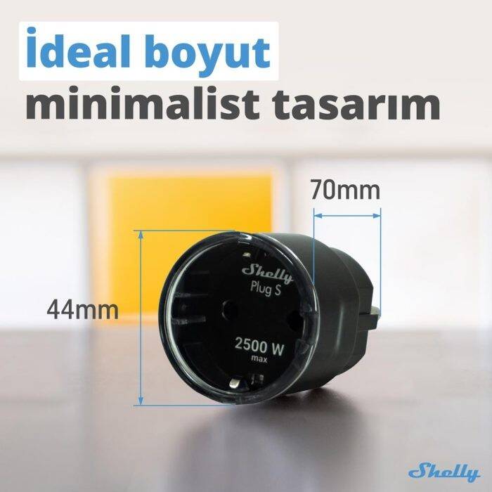Shelly Plus Plug S Akıllı Priz - 2