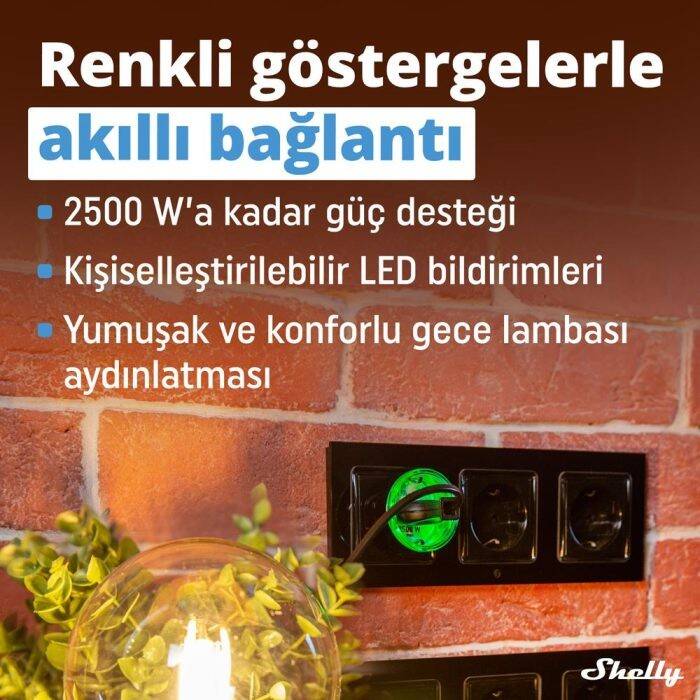 Shelly Plus Plug S Akıllı Priz - 6