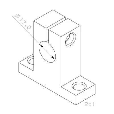SK12 Aluminyum Mil Tutucu 12mm - 3 data-big=