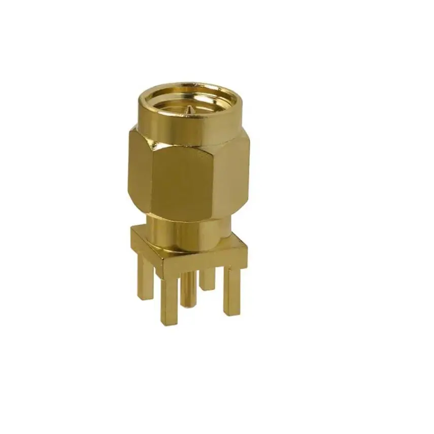SMA Konnektör Düz Kenar PCB Jack- Erkek - 1