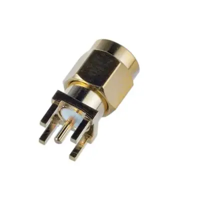 SMA Konnektör Düz Kenar PCB Jack- Erkek - 3 data-big=