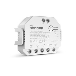 Kablosuz Modüller - Sonoff Dual R3 Çift Kanallı Akıllı Röle