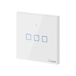 Sonoff TX-T0EU3C Dokunmatik 3'lü Wifi Işık Anahtarı - Thumbnail