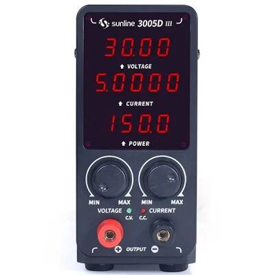 Sunline 3005D-III Ayarlanabilir 30V 5A DC Güç Kaynağı - 2 data-big=