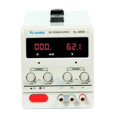 Sunline SL-6005 Ayarlanabilir 60V 5A DC Güç Kaynağı - 1 data-big=