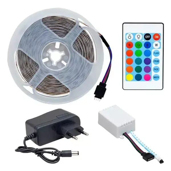 Tek Çipli RGB Şerit Led Seti - 1