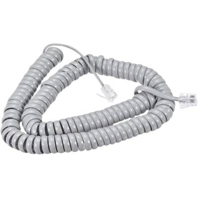Telefon Spiral Kablo - Gri - 1 data-big=