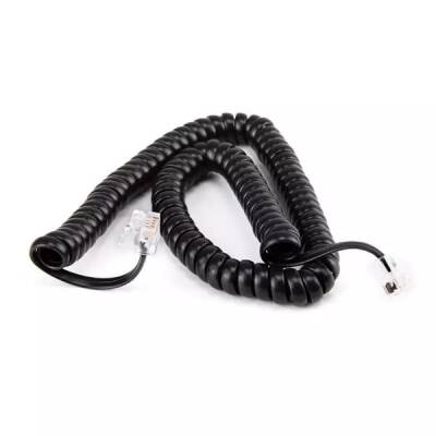 Telefon Spiral Kablo - Siyah - 3 data-big=