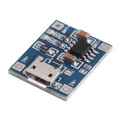 TP4056 1A Lityum Sarj Modülü - Micro USB - Thumbnail