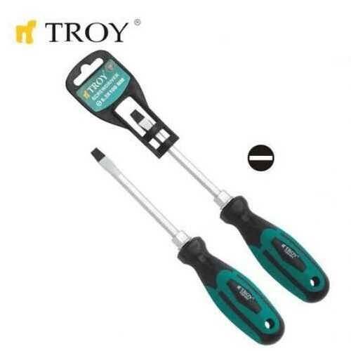 TROY 22101 Tornavida - Düz (6,3x100mm) - 1