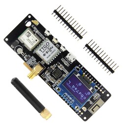 Arduino - TTGO T-Beam V1.1 ESP32 868Mhz WiFi Bluetooth Modül-GPS NEO 6M SMA-18650 Pil Yuvalı