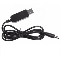 USB - Barrel Jack Voltaj Yükseltici - Giriş 5V- Çıkış 12V - Thumbnail